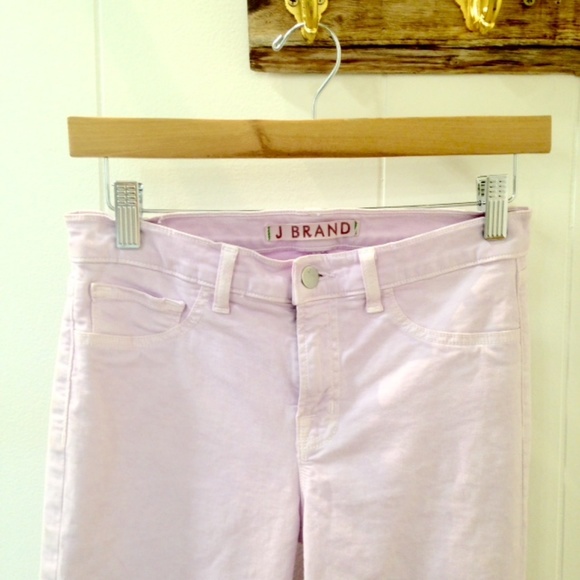 SOLD J Brand Mid-Rise Cropped Skinny Jeans size 4 - Picture 3 of 6